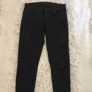 j brand black skinny jeans